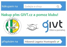 Nakupuj přes GIVT.cz a pomoz tím klubu!